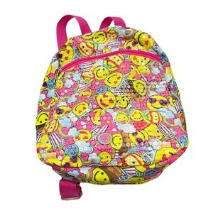 Small Emoji Sequin Back Pack - Preowned 10" x 10" x 3"